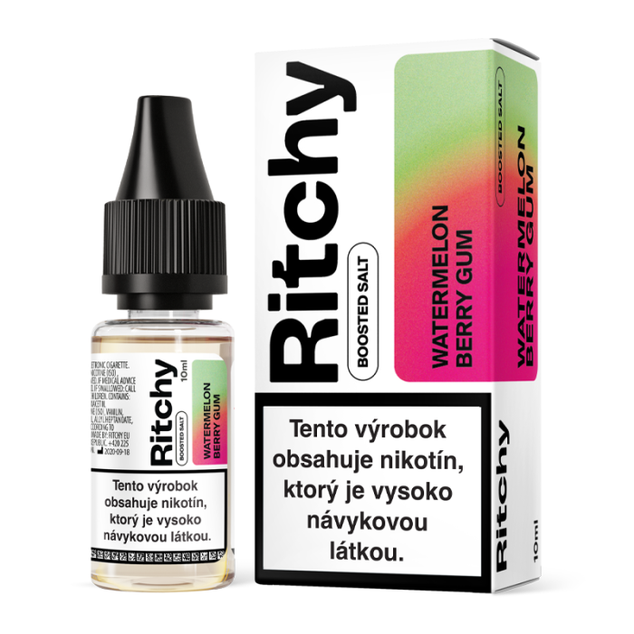 10 ml Watermelon Berry Gum Ritchy Salt e-liquid - 10 mg/ml