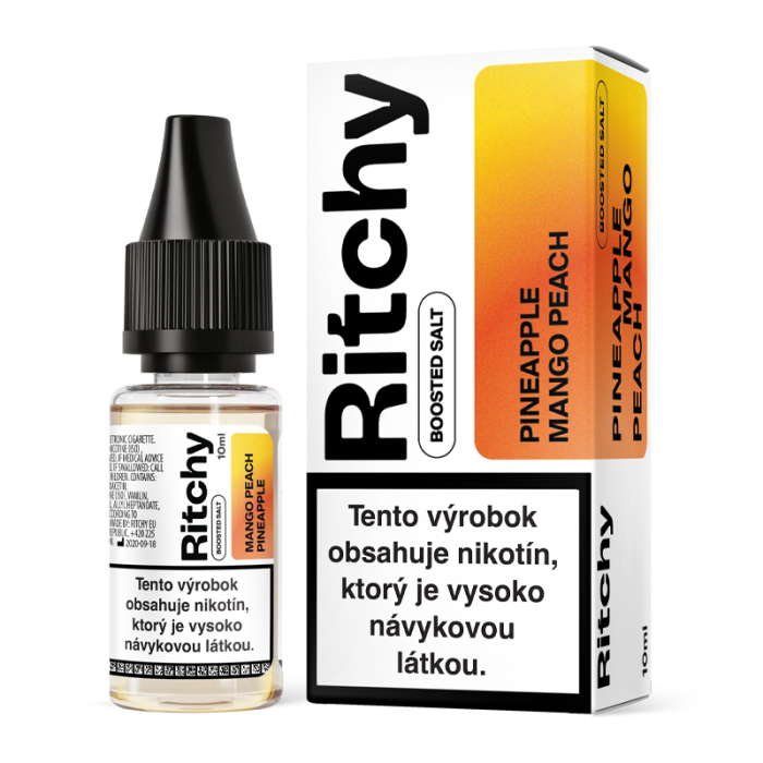 10 ml Pineapple Mango Peach Ritchy Salt e-liquid - 10 mg/ml