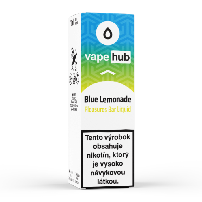 10 ml Blue Lemonade Vapehub Pleasures Bar e-liquid - 3 mg/ml