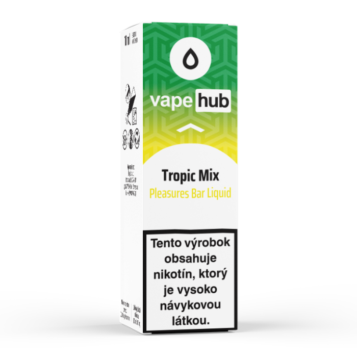 10 ml Tropic Mix Vapehub Pleasures Bar e-liquid - 6 mg/ml