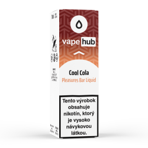 10 ml Cool Cola Vapehub Pleasures Bar e-liquid - 0 mg/ml