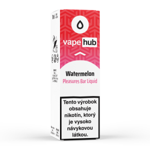 10 ml Watermelon Vapehub Pleasures Bar e-liquid - 12 mg/ml