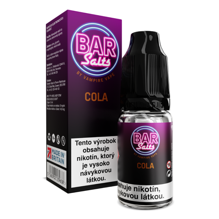 10 ml Cola Bar Salts Vampire Vape e-liquid - 20 mg/ml