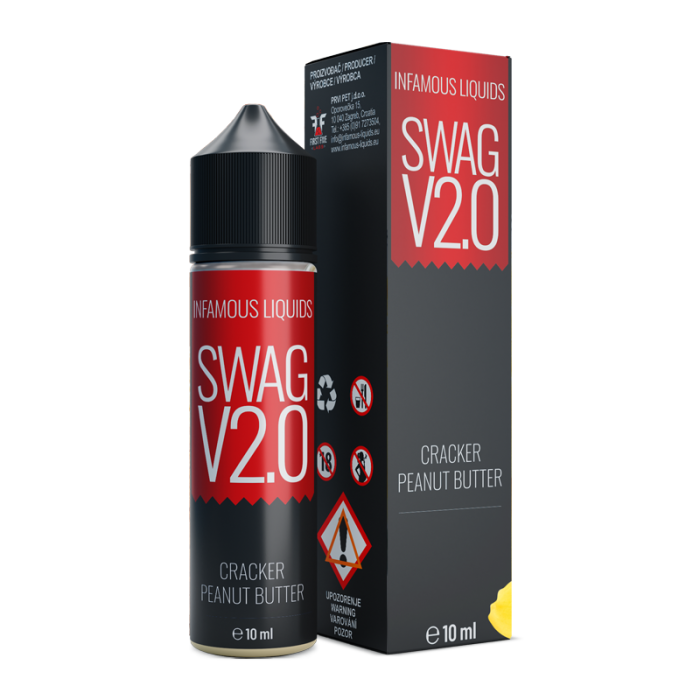 SWAG V2.0 INFAMOUS Originals longfill - 10ml/60ml