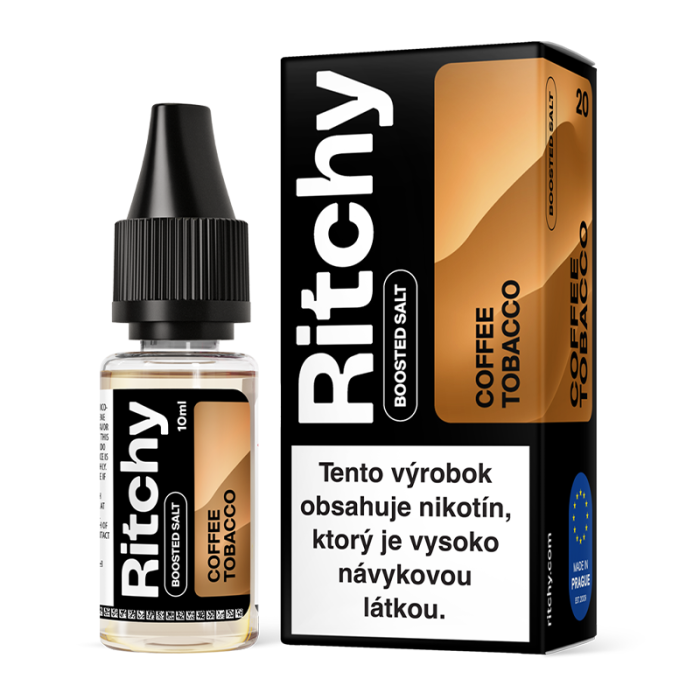 10 ml Coffee Tobacco Ritchy Salt e-liquid - 10 mg/ml