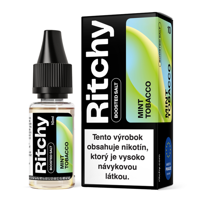 10 ml Mint Tobacco Ritchy Salt e-liquid - 10 mg/ml