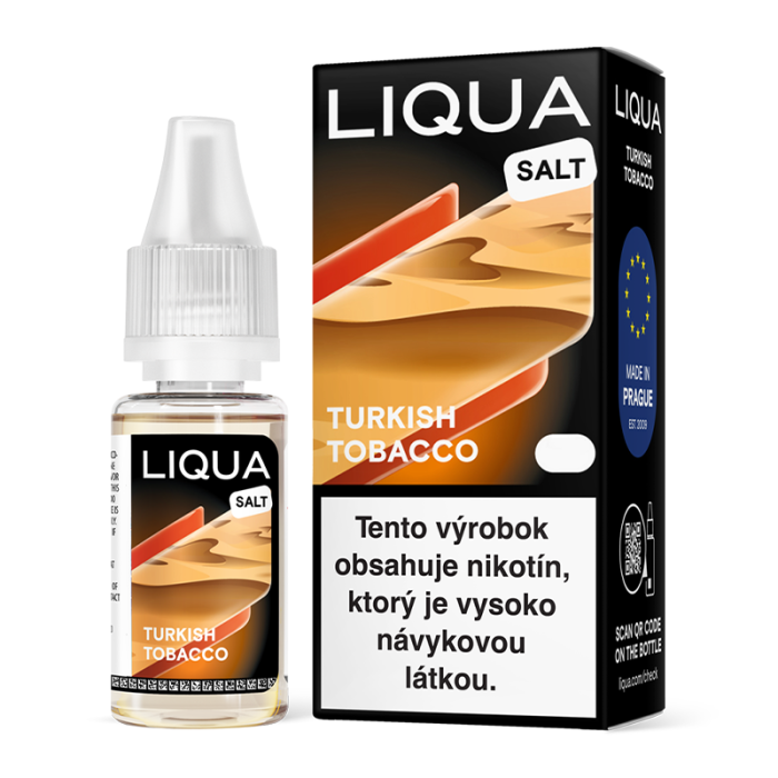 10 ml Turkish Tobacco Liqua Salt e-liquid - 20 mg/ml