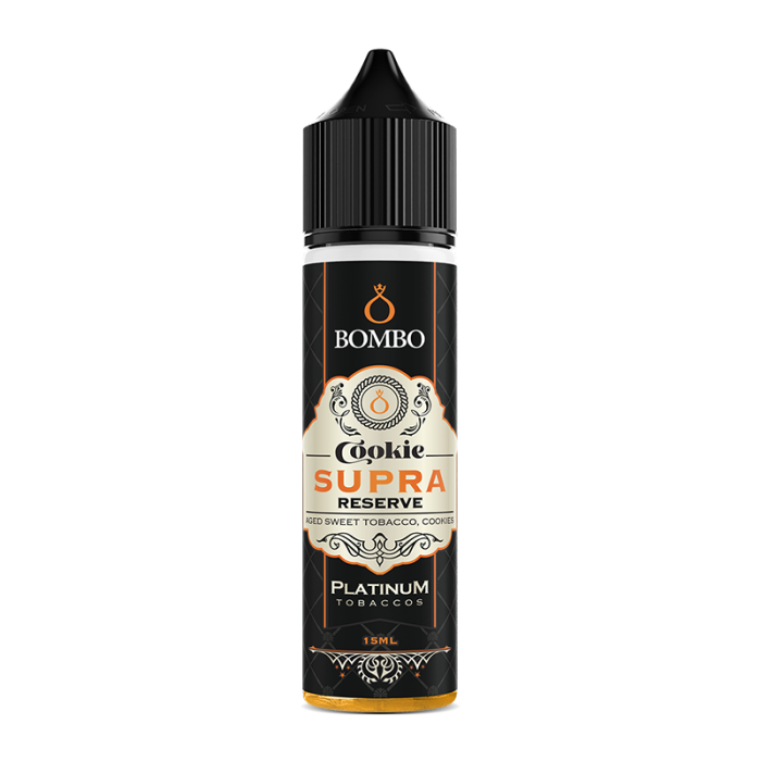 Cookie Supra Reserve Bombo Platinum Tobaccos longfill - 15ml/60ml