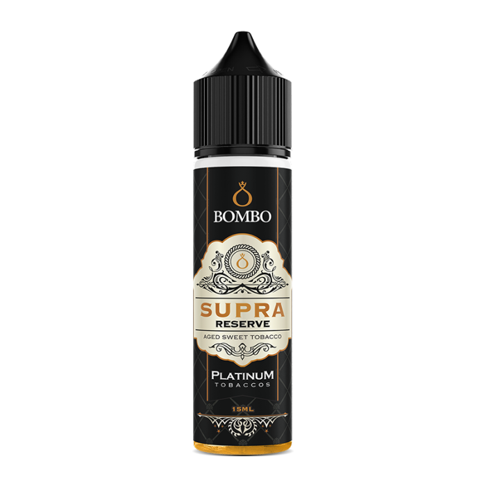 Supra Reserve Platinum Tobaccos Bombo longfill - 15/60ml