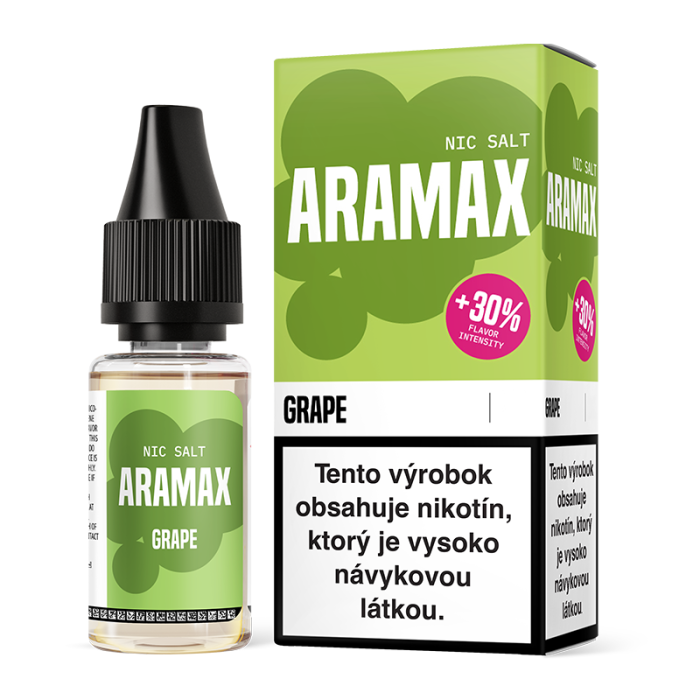 10 ml Grape Aramax Salt e-liquid - 20 mg/ml