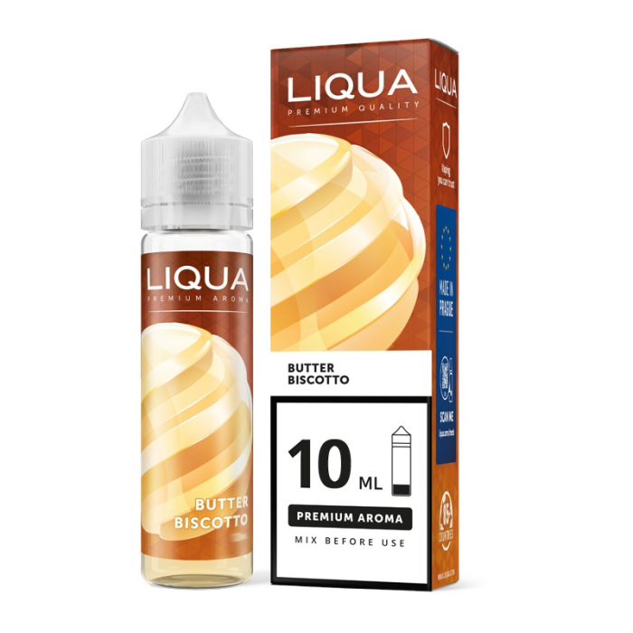 Butter Biscotto Liqua longfill - 10ml/60ml