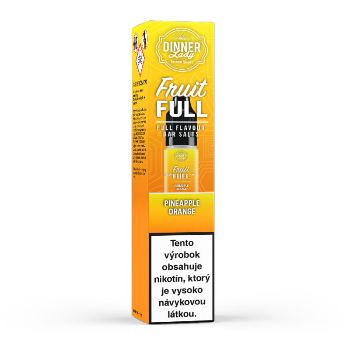 10 ml Pineapple Orange Dinner Lady Bar Salts e-liquid - 20 mg/ml