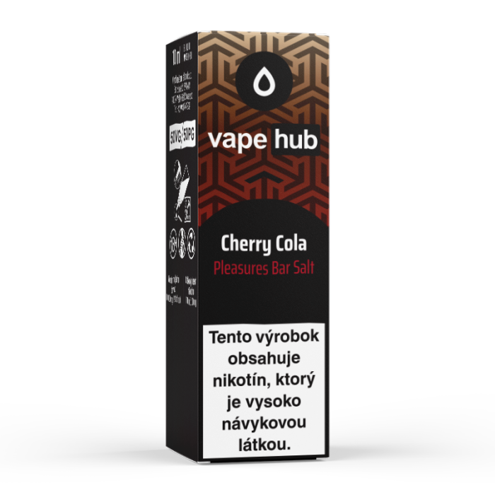10 ml Cherry Cola Vapehub Pleasures Bar Salt e-liquid - 20 mg/ml
