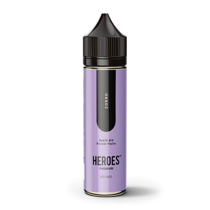 Zorro Heroes Pro Vape longfill - 10ml/60ml