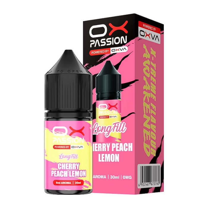 Cherry Peach Lemon OXVA Ox Passion longfill - 6/30ml