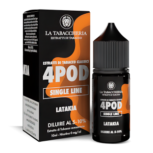 Aróma Latakia La Tabaccheria 4Pod Single Line 10 ml