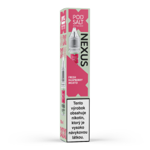 10 ml Fresh Raspberry Mojito POD SALT Nexus - 20 mg/ml
