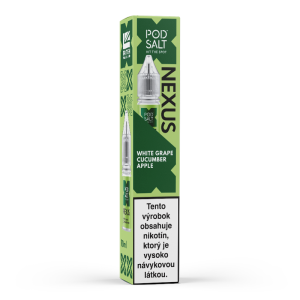 10 ml White Grape Cucumber Apple POD SALT Nexus e-liquid - 10 mg/ml