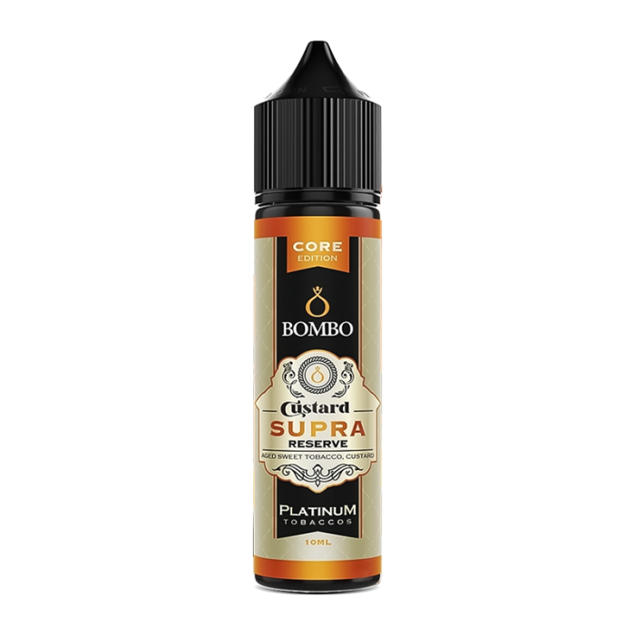 Custard Supra Reserve Platinum Tobaccos Bombo longfill - 10ml/60ml