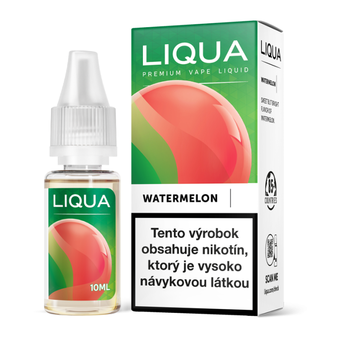 10 ml Watermelon Liqua e-liquid - 0 mg/ml