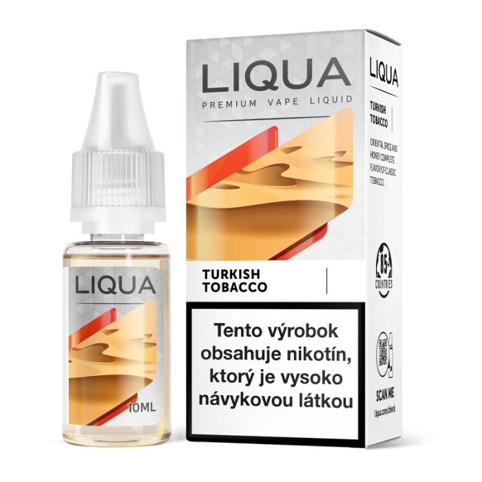 10 ml Turkish Tobacco Liqua e-liquid - 0 mg/ml