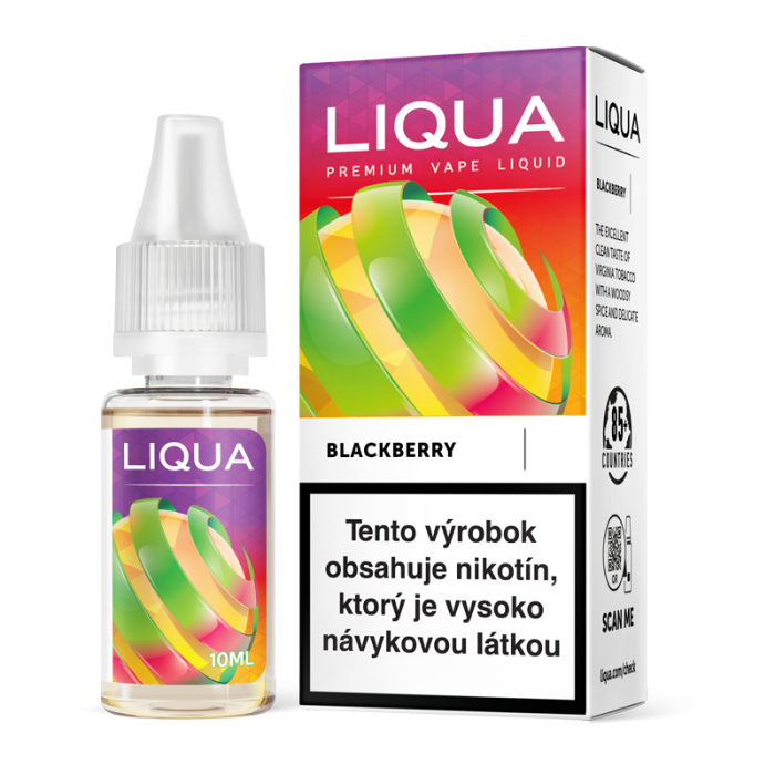 10 ml Blackberry Liqua e-liquid - 6 mg/ml