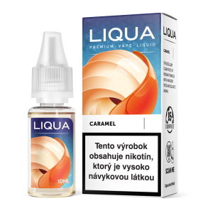 10 ml Caramel Liqua e-liquid - 0 mg/ml