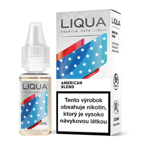 10 ml American Blend Liqua e-liquid - 0 mg/ml