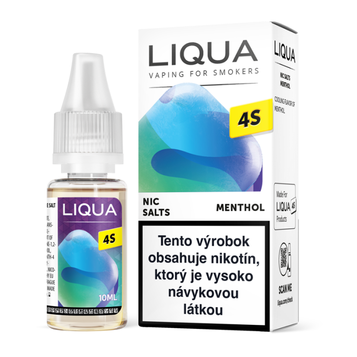 10 ml Menthol Liqua 4S e-liquid - 18 mg/ml